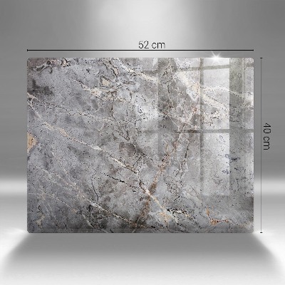 Posavaso de cristal para velas funerarias Textura de piedra