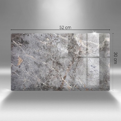 Posavaso de cristal para velas funerarias Textura de piedra
