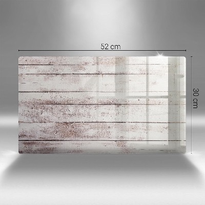 Posavaso de cristal para velas funerarias Tablas de madera vieja