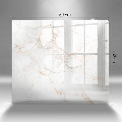 Posavaso de cristal para velas funerarias Elegante piedra de mármol