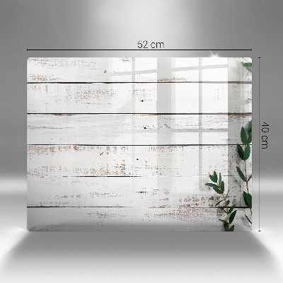 Posavaso de cristal para velas funerarias Viejos tablones y hojas