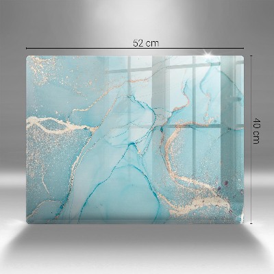 Posavaso de cristal para velas funerarias Abstracción de piedra