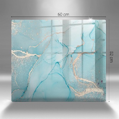 Posavaso de cristal para velas funerarias Abstracción de piedra