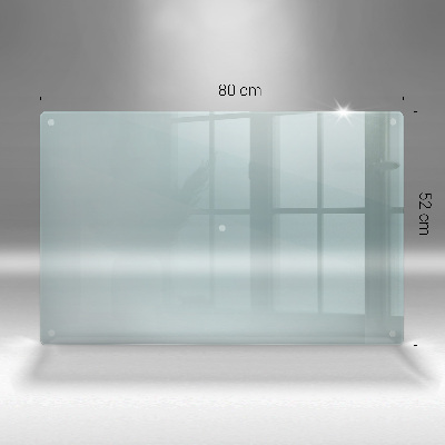 Posavaso de cristal para velas funerarias rectangular transparente