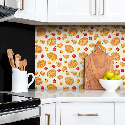 Panel pared pvc muffins de frutas