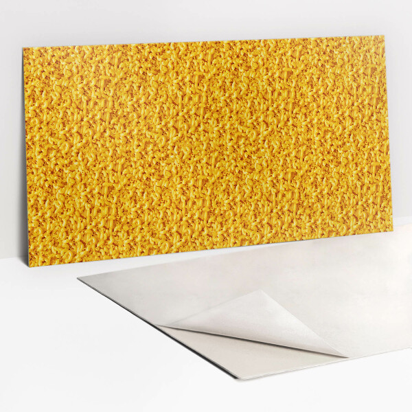 Panel de pared de vinilo pasta con queso