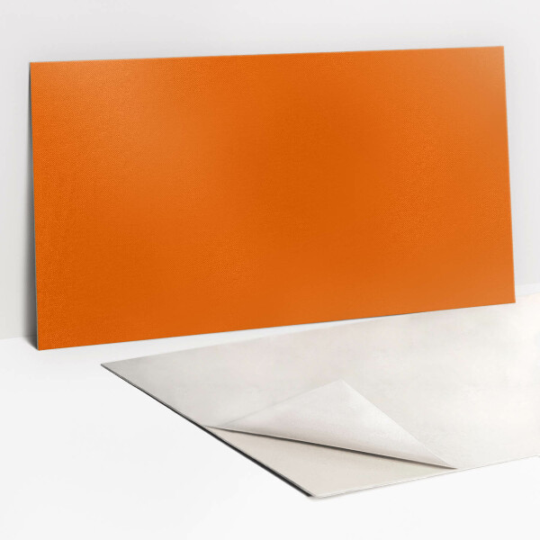 Panel vinilo para pared color naranja