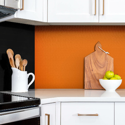 Panel vinilo para pared color naranja
