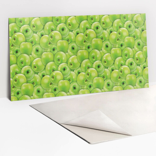 Revestimiento de vinilo para paredes Manzanas verdes