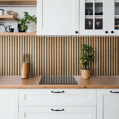 Panel de pared de vinilo Tableros de láminas de madera