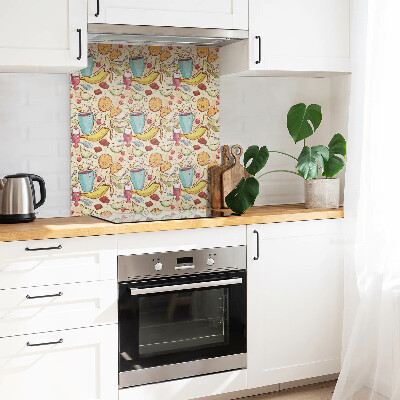 Azulejos vinílicos Un motivo de cuento de hadas para la cocina.