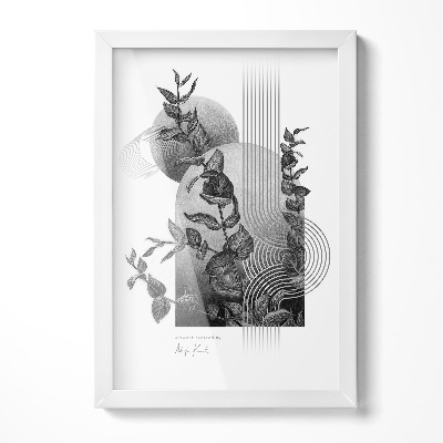 Marco cuadro blanco 20x30 cm