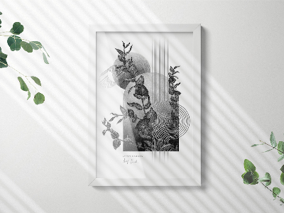 Marco cuadro blanco 20x30 cm