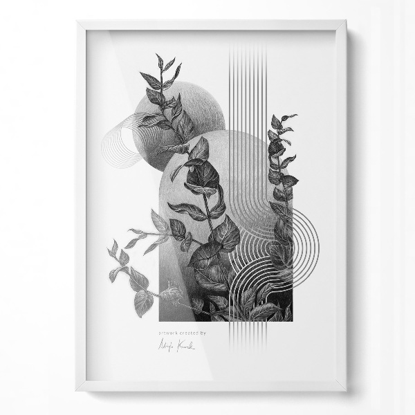 Marco cuadro blanco 50x70 cm