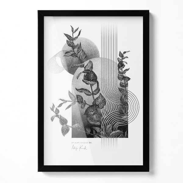 Marco de fotos negro 40x60 cm