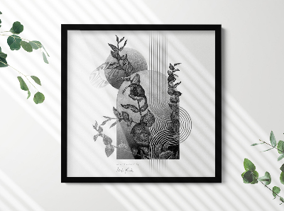 Marco para fotos negro 50x50 cm