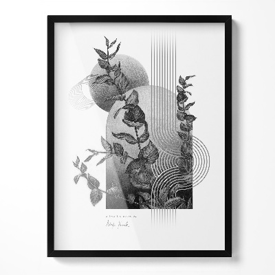 Marco para fotos negro 60x80 cm