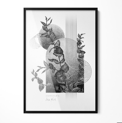 Marco de fotos negro 70x100 cm