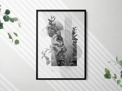 Marco de fotos negro 70x100 cm