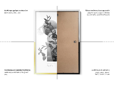 Marco de fotos plateado 20x30 cm