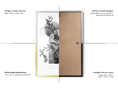 Marco para fotos plateado 40x60 cm