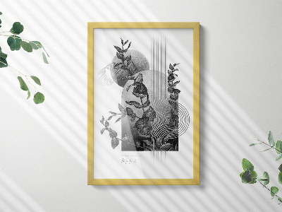 Marco para fotos dorado 40x60 cm