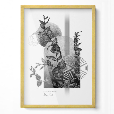 Marco de fotos dorado 50x70 cm