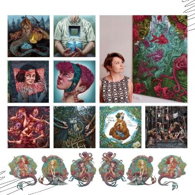 Marco de fotos dorado 50x70 cm