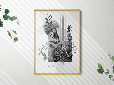 Marco para fotos dorado 70x100 cm