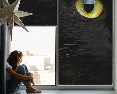 Modern roller blind ojos de gato
