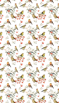 Modern roller blind con diseño de Pájaros en las ramas