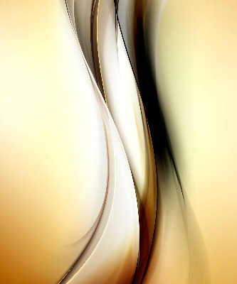 Estor enrollable con abstracción amarilla