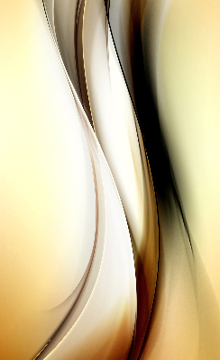 Estor enrollable con abstracción amarilla