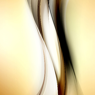 Estor enrollable con abstracción amarilla