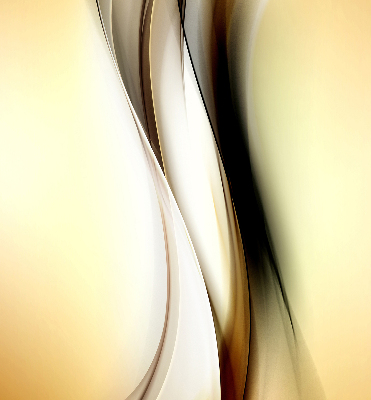 Estor enrollable con abstracción amarilla