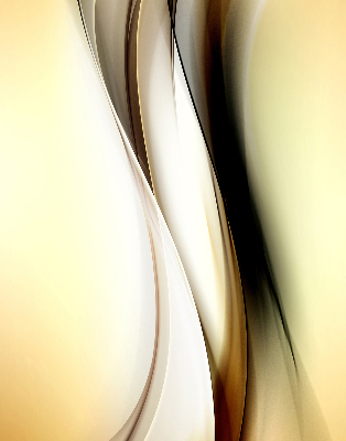 Estor enrollable con abstracción amarilla