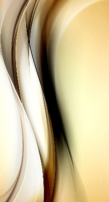Estor enrollable con abstracción amarilla
