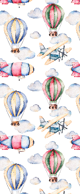Estor enrollable para ventana dirigibles y globos