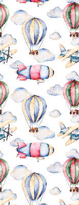 Estor enrollable para ventana dirigibles y globos