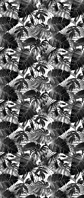 Modern roller blind en hojas grises