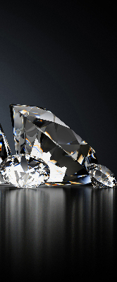 Persiana enrollable moderna con diseño de diamantes
