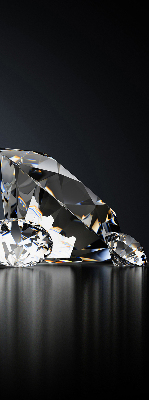 Persiana enrollable moderna con diseño de diamantes