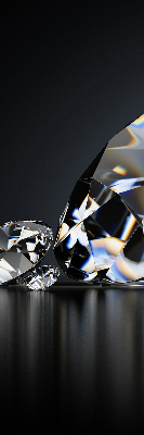 Persiana enrollable moderna con diseño de diamantes