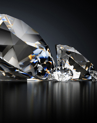 Persiana enrollable moderna con diseño de diamantes