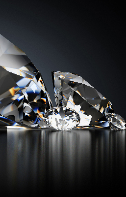 Persiana enrollable moderna con diseño de diamantes
