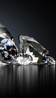 Persiana enrollable moderna con diseño de diamantes