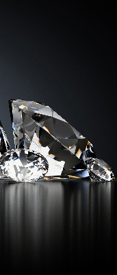 Persiana enrollable moderna con diseño de diamantes