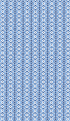 Modern roller blind con diseño Formas azules
