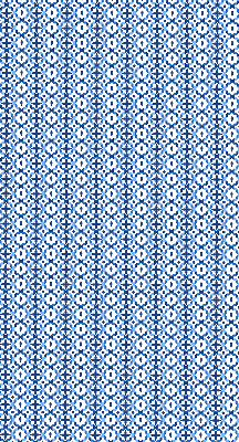 Modern roller blind con diseño Formas azules