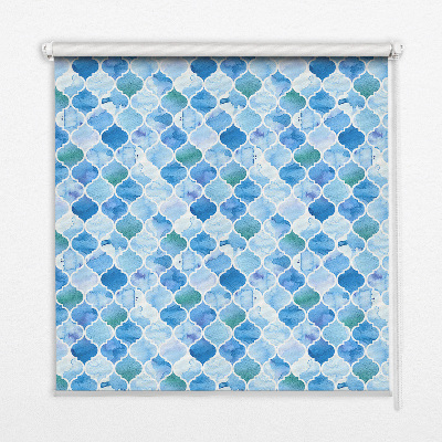 Modern roller blind patrón de lámpara